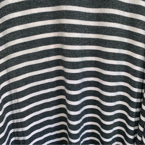 Matilda Jane Gray Pink Striped Once Upon A Time Kettle Tee Tunic Shirt - Picture 3 of 6